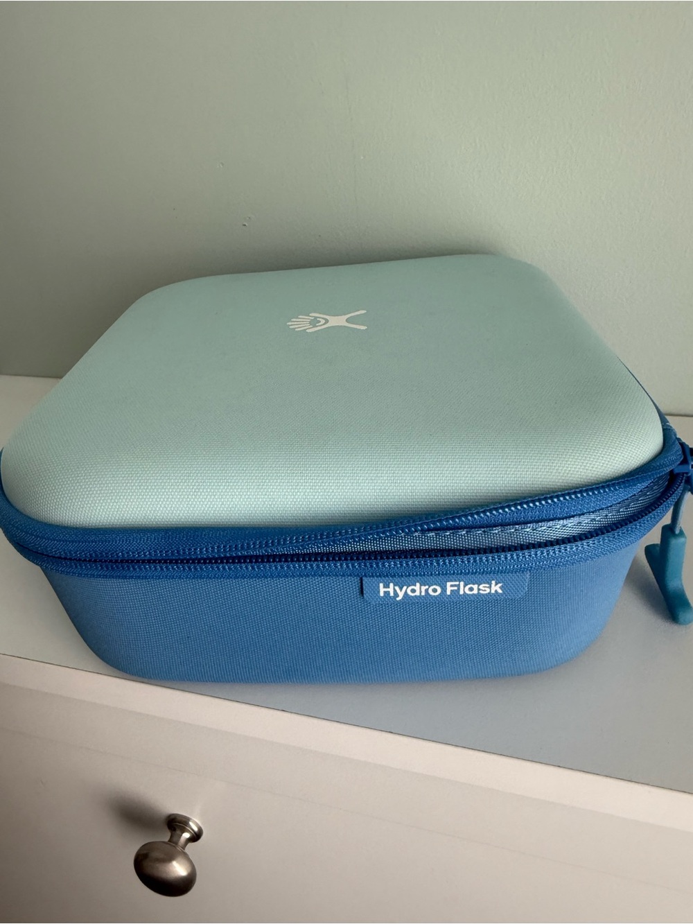Hydro Flask Two-Tone Aqua and Sky Blue Kids Lunch Case